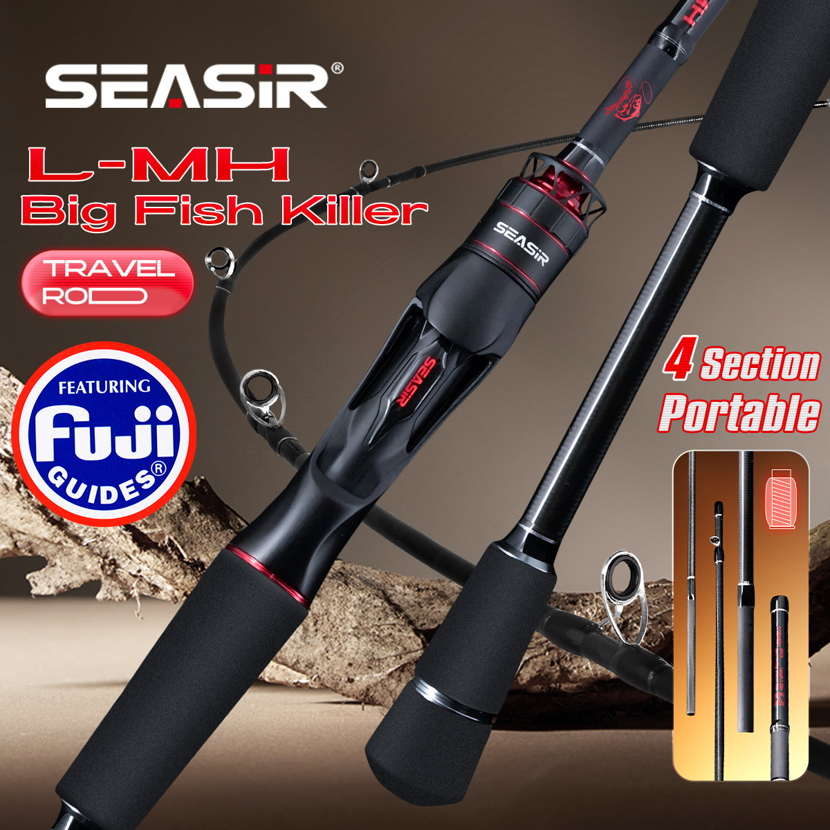 Fishing Rod Surf - Joran Pancing Seasir Salminus XF M/MH
