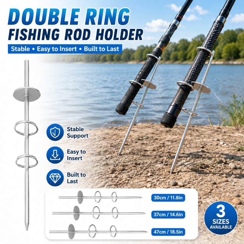 Fishing Rod Surf - Penyangga Joran Pancing Model Cincin Ganda