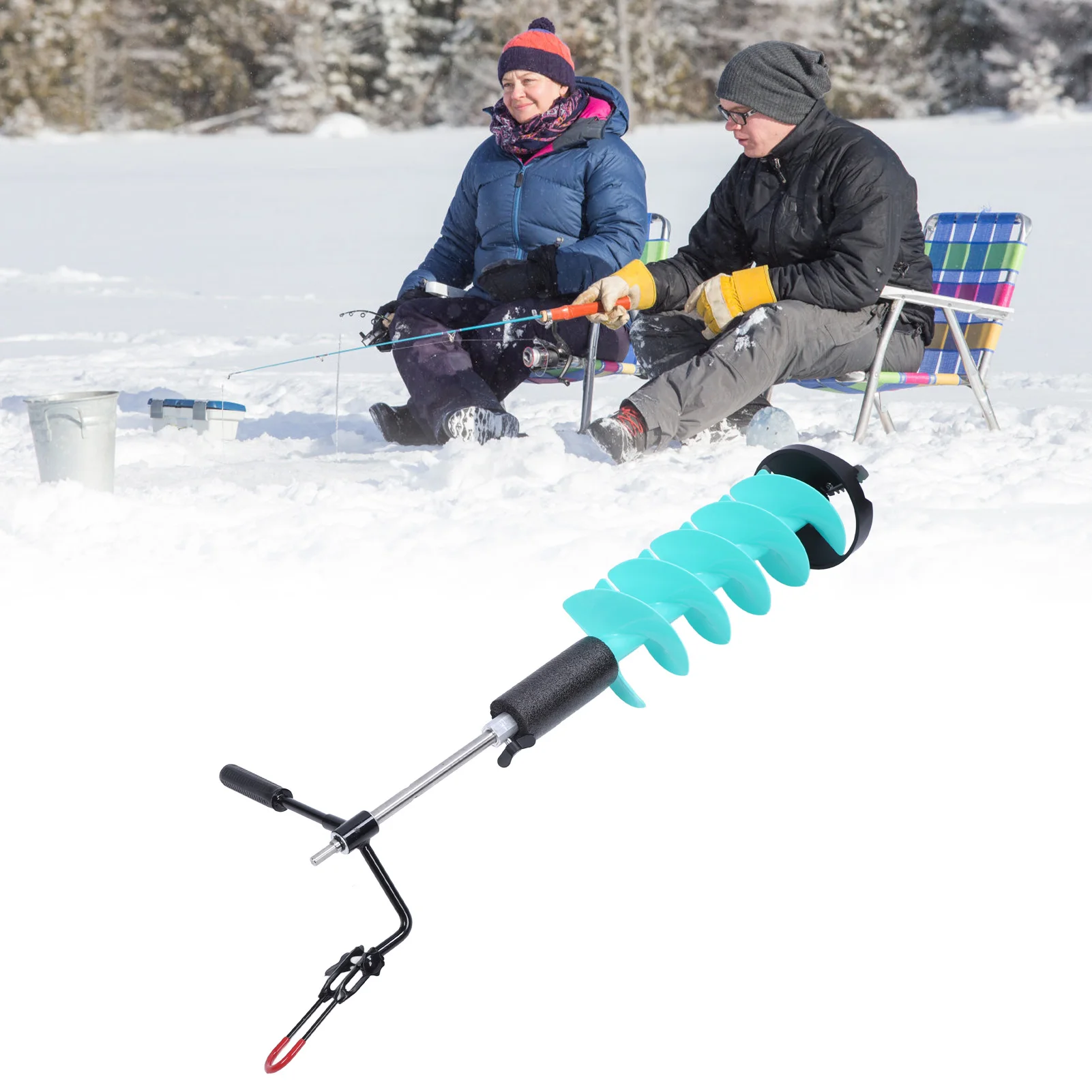 Set Bor Es Elektrik, Bor Es 8  - Fishing Rod Ice ulasan dan harga